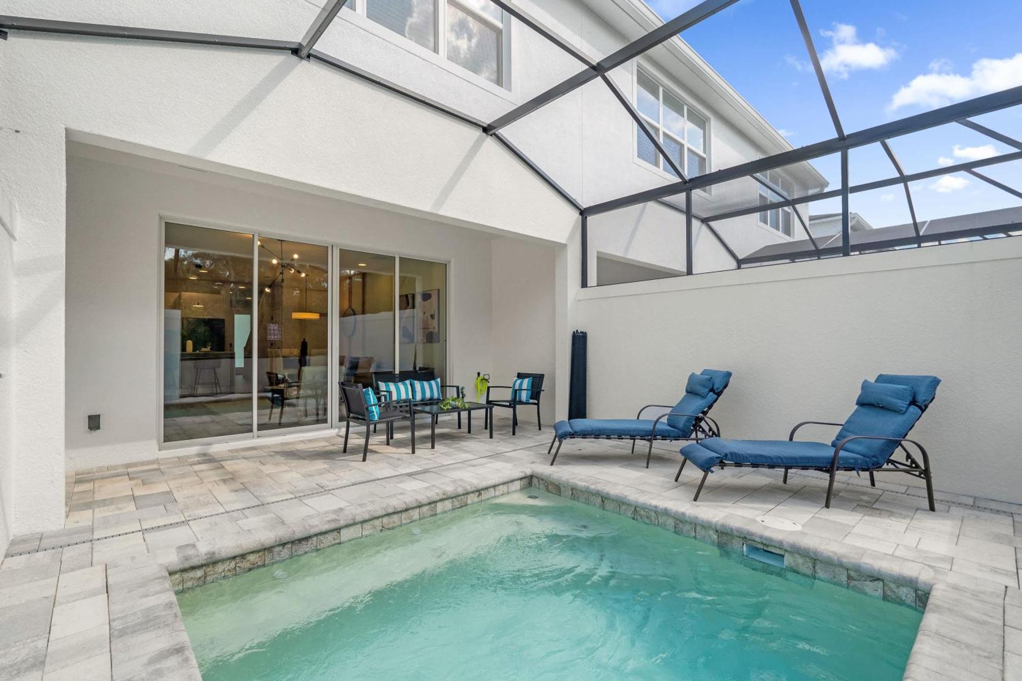 Upstay - Townhouse With Private Pool And Foosball Orlando Eksteriør bilde